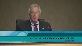 City Council Regular Meeting March 11, 2024