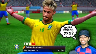 VOLTEI na COPA DO MUNDO 2014 no FIFA de PS2 pra "TENTAR" EVITAR os 7X1 e CONQUISTAR O HEXA!💪🏆