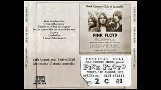 Pink Floyd Melbourne 13 August 1971