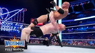 FULL MATCH Goldberg_vs._Brock Lesnar Universal Title Match WrestleMania 33 by Wwe channel