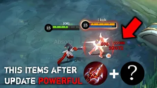 Chou New Build 2024 Meta One kick | Mobile legends