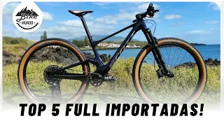 SÓ BIKE BOA! TOP 5 MTB FULL SUSPENSION IMPORTADAS ATÉ R$40.000! | BIKE MUNDO