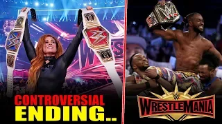 WWE WRESTLEMANIA 35 ENDS IN CONTROVERSY! BOTCH Finish & Becky Lynch WINS! - Round Up