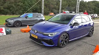 527HP Volkswagen Golf 8 R Performance Stage 3 vs BMW M135i Stage 2+