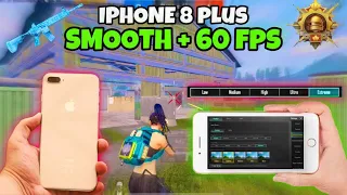 iPhone 8 Plus 🔥 Pubg Test 2023 😍 Smooth 60Fps 🥵 IOS 16.4 Performance ❓