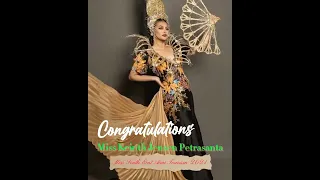 CONGRATULATION KEINTH PETRASANTA || MISS INTERNATIONAL TOURISM 2021