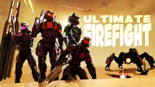 Halo Friends VS The Ultimate Firefight Experience (highlight video)