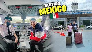 NOS VAMOS A MEXICO mi PRIMERA VEZ en un AVION