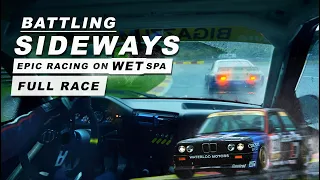 Onboard: BMW M3 on VERY WET Spa - Full Race - HQ sound