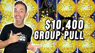 Group SHAKES Slot Machine A LOT with $10,000!