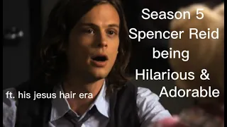 Spencer Reid Season 5 Being Hilariously Adorable | Criminal Minds