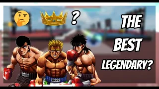 Ranking the legendaries in Untitled Boxing Game