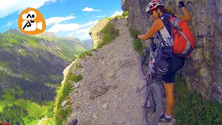 MTB Transalp - Adventure Schrofenpass, a challenging and breathtaking tour for mountain bikers