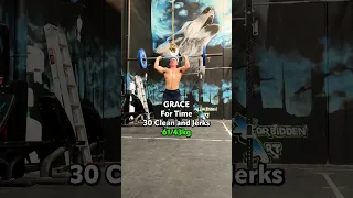 Quick and Intense CrossFit Workout: Grace - 30 Clean and Jerks in 5 Minutes!