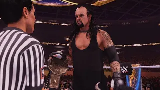 WWE 2K24 Undertaker vs Randy Orton WrestleMania