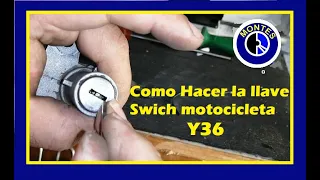 Como hacer llave a Swich de motocicleta