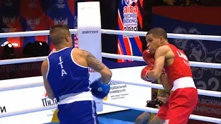 Round of 32 (52kg)  ANGELETTI Michael (USA) vs SERRA Federico Emilio (ITA) /AIBA World 2019