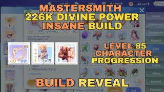 BUILD REVEAL! WE ARE FINALLY LVL 85 - INSANE MASTERSMITH BUILD || RAGNAROK ORIGIN