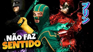 O HEROI Q SÓ APANHA KKKKK (KICK-ASS RESUMO)