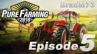 Pure Farming 2018 - My First Farm - Episode 5 - Cultivating and Sowing Potatoes!