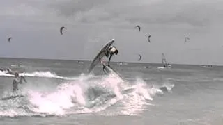 windsurfing freestyle.The Amazing Goiter