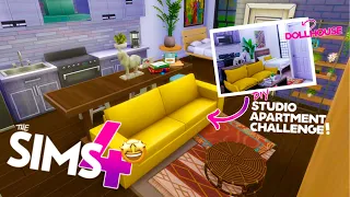 Building Dollroom in Sims 4!? NO CC: Studio Apartment