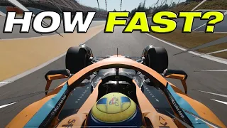 The Absolute Speed of Formula 1