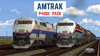 Train Simulator | Amtrak P40dc Pack | #trainsimulator