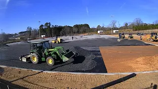 Base Work for Synthetic Turf Athletic Field (Everclear Grading)