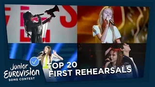 JESC 2018 | MY TOP 20 OF FIRST REHEARSALS (FROM RUSSIA)