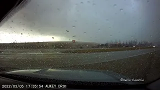 Time-lapse Video of an EF-4 Tornado East of Pleasant Hill, Iowa on March 5th, 2022