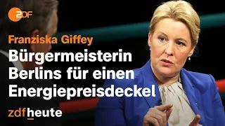 Giffey fordert Energiepreisdeckel und Aussetzung der Schuldenbremse  | Markus Lanz vom 22.09.22