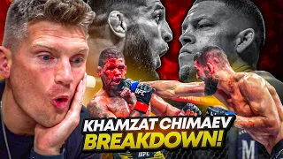 Chimaev VS Burns FULL FIGHT Breakdown! Does Nate Diaz have a chance?