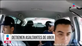 Hombres que asaltaron Uber ya fueron detenidos en El Salto