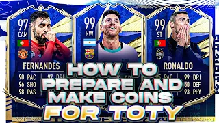 HOW TO MAKE COINS DURING TOTY? INVESTMENTS TO MAKE + TRADING TIPS #2! FIFA 21