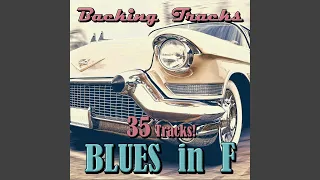 Best Blues Backing track Jam in F