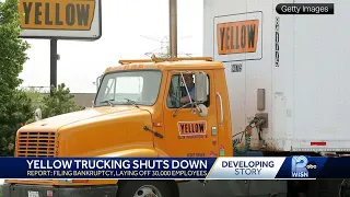 Trucking company Yellow Corp. shutting down, according to Teamsters