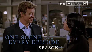 one scene from every episode (jisbon's version) the mentalist season 1