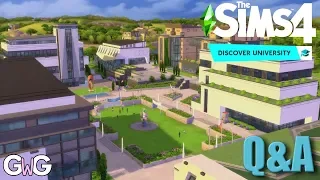 The Sims 4- Discover University Q&A