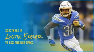 Austin Ekeler Every Run and Catch vs Los Angeles Rams | 2022 Week 17 | Fantasy Football Film