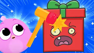 What What What What is in the BOX? 🎁  Compilation 🎶 Giligilis Funny Kids Songs | Box Opening