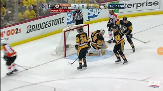 Nolan Patrick scores his first career NHL playoff goal to put the Flyers up 4-0 in game 2