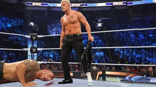 Cody Rhodes Bloodiest Attack The Rock In SmackDown 2024 ! Cody Rhodes Distroy The Bloodline