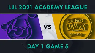 RJ.A vs SHG.A｜LJL 2021 Academy League Day 1 Game 5