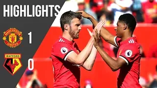 Manchester United 1-0 Watford | Highlights | Premier League (17/18)