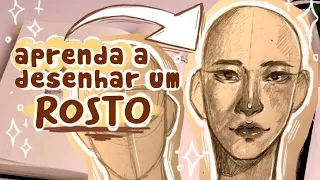 COMO DESENHAR ROSTO FÁCIL ⭐