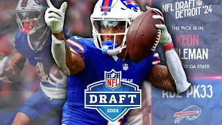 Keon Coleman Highlights, Buffalo Bills | WR 2024 NFL Draft, (Round 2, Pick 1) FSU