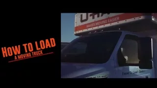 How to Load Your Moving Truck