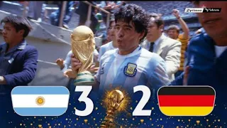 Argentina 3-2 Germany1986 FIFA World Cup Final. Full Game