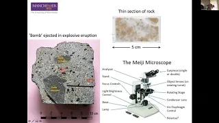 Dr Alison Pawley, 'Using mineral chemistry to understand volcanic eruptions'